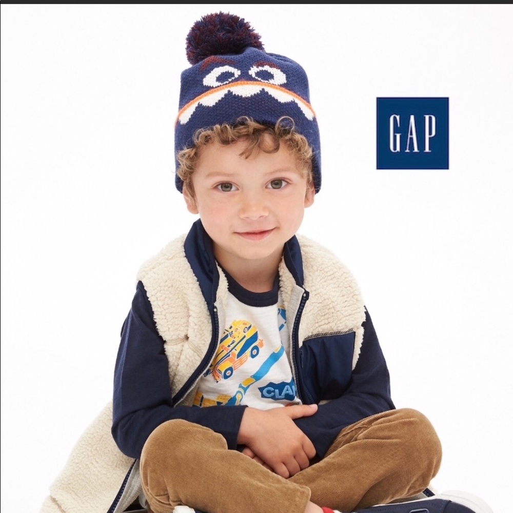 Gap Baby Monster Pom-Pom Beanie